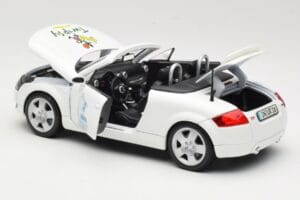 Audi TT 8N Avoauto Valkoinen Maisto 1:18 56065 Metalli — kuva 5 / 8