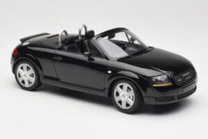 Audi TT 8N Roadster Black Metallic Minichamps 1:18 155017030 Metalli — kuva 4 / 6
