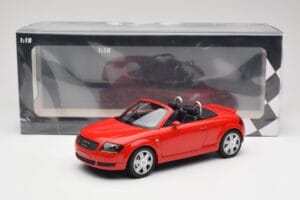 Audi TT 8N Roadster Punainen Minichamps 1:18 155017032 Metalli — kuva 6 / 6