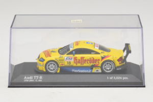 Audi TT-R #18 C. Abt Abt Sportsline DTM 2001 Minichamps 1:43 400011118 Metalli — kuva 4 / 5