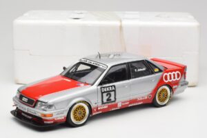 Audi V8 D11 #2 Team Dekra F. Jelinski DTM 1992 Minichamps 1:18 100921002-O Metalli — kuva 8 / 8