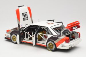 Audi V8 Quattro DTM #44 Team AZR F. Jelinski 1991 Minichamps 1:18 100911044 Metalli — kuva 5 / 8