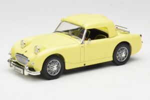 Austin-Healey Sprite Mk1 Keltainen Revell 1:18 8835 Metalli