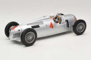 Auto Union Typ C #4 A. Varzi 2nd Place Monaco GP 1936 Minichamps 1:18 155361004 Metalli — kuva 2 / 6