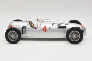 Auto Union Typ C #4 A. Varzi 2nd Place Monaco GP 1936 Minichamps 1:18 155361004 Metalli — kuva 3 / 6