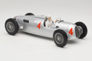 Auto Union Typ C #4 A. Varzi 2nd Place Monaco GP 1936 Minichamps 1:18 155361004 Metalli — kuva 4 / 6