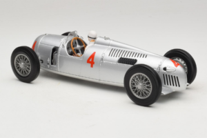 Auto Union Typ C #4 A. Varzi 2nd Place Monaco GP 1936 Minichamps 1:18 155361004 Metalli — kuva 5 / 6