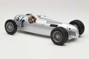 Auto Union Type C #57 H. Stuck Winner Shelsley Walsh Hill Climb 1936 Minichamps 1:18 155361057 Metalli — kuva 5 / 6