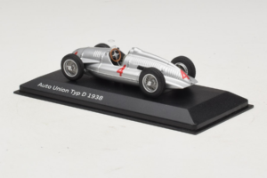 Auto Union Typ D #4 Hopea Minichamps 1:43 5030900703-R1 Metalli — kuva 3 / 4