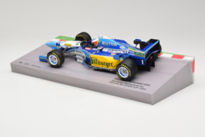 Benetton B195 Renault #1 M. Schumacher European GP Winner F1 World Champion 1995 Minichamps 1:18 513953201 Metalli — kuva 5 / 7