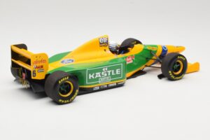 Benetton Ford B193B #5 R. Patrese 3rd Place British GP 1993 Minichamps 1:18 110930906 Metalli — kuva 2 / 6