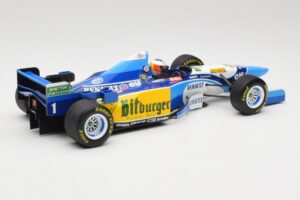 Benetton Renault B195 #1 M. Schumacher Winner Belgian GP 1995 Minichamps 1:18 510952901 Metalli — kuva 2 / 6