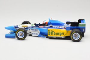 Benetton Renault B195 #1 M. Schumacher Winner Belgian GP 1995 Minichamps 1:18 510952901 Metalli — kuva 3 / 6