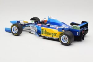 Benetton Renault B195 #1 M. Schumacher Winner Belgian GP 1995 Minichamps 1:18 510952901 Metalli — kuva 5 / 6