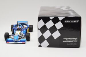 Benetton Renault B195 #1 M. Schumacher Winner Belgian GP 1995 Minichamps 1:18 510952901 Metalli — kuva 6 / 6