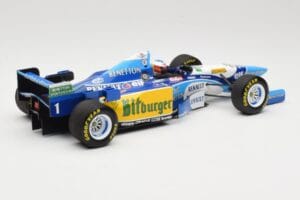 Benetton Renault B195 #1 M. Schumacher Winner German GP 1995 Minichamps 1:18 510952701 Metalli — kuva 2 / 6