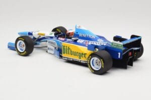 Benetton Renault B195 #1 M. Schumacher Winner German GP 1995 Minichamps 1:18 510952701 Metalli — kuva 5 / 6
