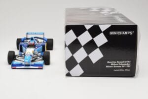 Benetton Renault B195 #1 M. Schumacher Winner German GP 1995 Minichamps 1:18 510952701 Metalli — kuva 6 / 6