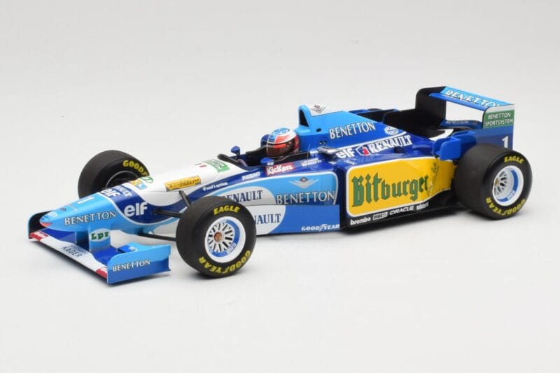 Benetton Renault B195 #1 M. Schumacher Winner German GP 1995 Minichamps 1:18 510952701 Metalli