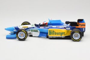 Benetton Renault B195 #1 M. Schumacher Winner Monaco GP 1995 Minichamps 1:18 510952301 Metalli — kuva 3 / 6