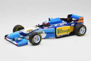 Benetton Renault B195 #1 M. Schumacher Winner Monaco GP 1995 Minichamps 1:18 510952301 Metalli
