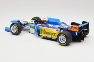 Benetton Renault B195 #1 M. Schumacher Winner Monaco GP 1995 Minichamps 1:18 510952301 Metalli — kuva 5 / 6