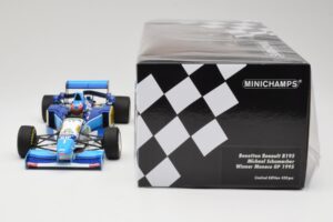 Benetton Renault B195 #1 M. Schumacher Winner Monaco GP 1995 Minichamps 1:18 510952301 Metalli — kuva 6 / 6