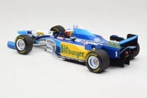 Benetton Renault B195 #1 M. Schumacher Winner Pacific GP F1 World Champion 1995 Minichamps 1:18 510953301 Metalli — kuva 5 / 6