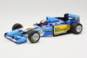Benetton Renault B195 #2 J. Herbert Winner British GP 1995 Minichamps 1:18 110950802 Metalli