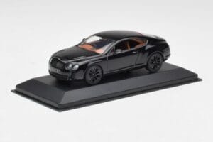 Bentley Continental GT Musta Mustilla Vanteilla Minichamps 1:43 BENTLEY002 Metalli — kuva 2 / 4