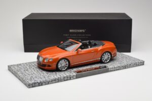 Bentley Continental GT Speed Avoauto Orange Metallic Minichamps 1:18 107139430 Metalli — kuva 6 / 6
