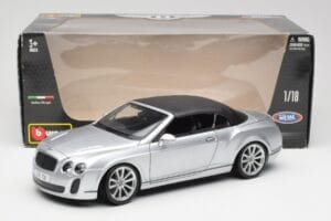 Bentley Continental Supersports Avoauto 1. Sukupolvi Hopea Bburago 1:18 18-11037S Metalli — kuva 8 / 8