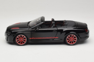 Bentley Continental Supersports ISR Avoauto Musta Punaisilla Vanteilla Bburago 1:18 18-11035 Metalli — kuva 4 / 8