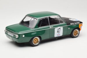 BMW 1600-2 BMW Alpina #47 P. Meyer Internationales ADAC Eifelrennen Nurburgring 1971 Minichamps 1:18 155712647 Metalli — kuva 2 / 6