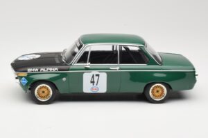 BMW 1600-2 BMW Alpina #47 P. Meyer Internationales ADAC Eifelrennen Nurburgring 1971 Minichamps 1:18 155712647 Metalli — kuva 3 / 6