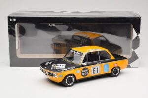 BMW 1600-2 BMW Alpina #61 R. Herzog / N. Lauda DNF 6 Hours Nurburgring 1970 Minichamps 1:18 155702661 Metalli — kuva 6 / 6