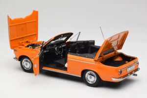 BMW 1600 Kabriolet Oranssi Minichamps 1:18 100021030-O Metalli — kuva 5 / 8