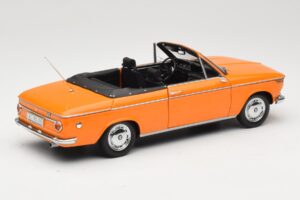 BMW 1600 E10 Cabriolet Oranssi Minichamps 1:18 100021030 Metalli — kuva 3 / 8