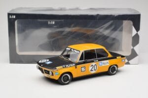 BMW 1600 E10 #20 Alpina H. Marko Class Winner Austria Trophy Salzburg ETCC 1970 Minichamps 1:18 155702620 Metalli — kuva 6 / 6