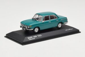 BMW 1800 TI/SA Tummanvihreä Minichamps 1:43 403025103 Metalli — kuva 2 / 4