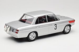 BMW 1800 TiSA #3 D. Glemser / J. Ickx 24 Hours of Spa 1965 Minichamps 1:18 155652903 Metalli — kuva 2 / 6