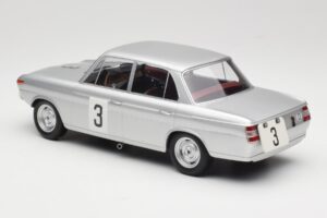 BMW 1800 TiSA #3 D. Glemser / J. Ickx 24 Hours of Spa 1965 Minichamps 1:18 155652903 Metalli — kuva 5 / 6
