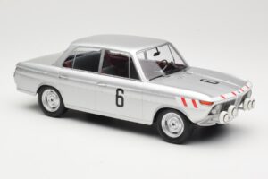 BMW 1800 TiSA #6 J. Munaron / K. Eppelein 24 Hours of Spa 1965 Minichamps 1:18 155652906 Metalli — kuva 4 / 6