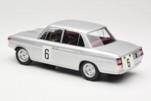 BMW 1800 TiSA #6 J. Munaron / K. Eppelein 24 Hours of Spa 1965 Minichamps 1:18 155652906 Metalli — kuva 5 / 6