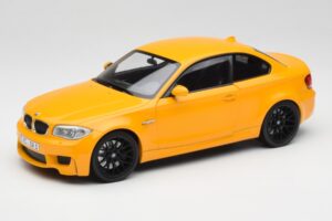 BMW 1M Coupe E82 Keltainen Minichamps 1:18 110020026 Metalli