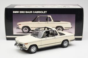 BMW 2002 Baur Avoauto E10 Chamonix Valkoinen AUTOart 1:18 70532 Metalli — kuva 8 / 8