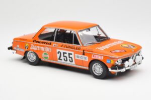 BMW 2002 Jagermeister #255 W. Stiller Rally Monte Carlo 1973 IXO 1:18 18RMC165 Metalli — kuva 4 / 6