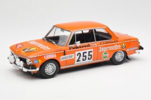 BMW 2002 Jagermeister #255 W. Stiller Rally Monte Carlo 1973 IXO 1:18 18RMC165 Metalli