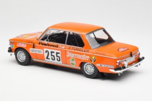 BMW 2002 Jagermeister #255 W. Stiller Rally Monte Carlo 1973 IXO 1:18 18RMC165 Metalli — kuva 5 / 6