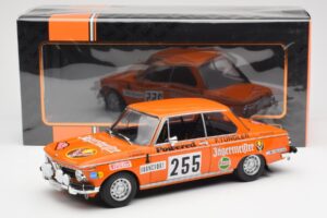 BMW 2002 Jagermeister #255 W. Stiller Rally Monte Carlo 1973 IXO 1:18 18RMC165 Metalli — kuva 6 / 6